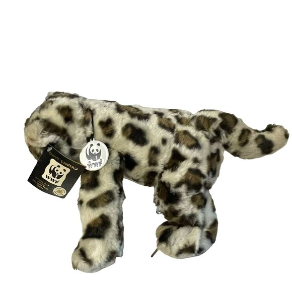 Build a Bear Snow Leopard Plush Stuffed 15" 2006 Animal Toy World Wildlife Fund - Picture 2 of 14